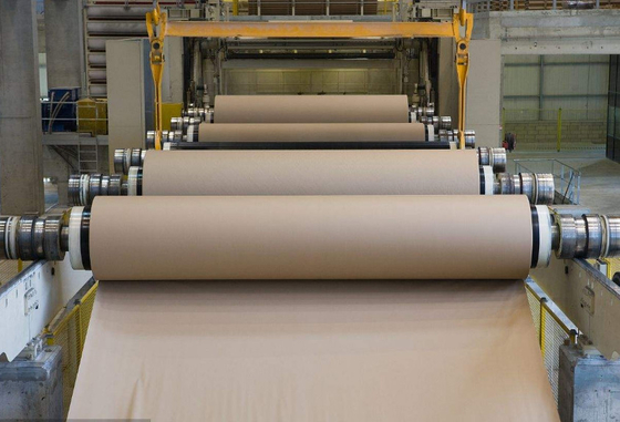 Linha de produção dupla camada da máquina da fatura de papel de Testliner do cilindro