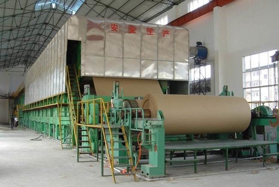 Placa de papel frente e verso de venda quente de 2800 milímetros da fábrica de Haiyang que faz a linha de produção da máquina