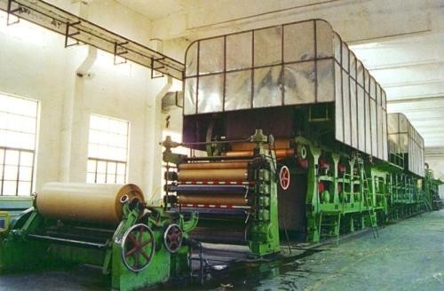 máquina ondulada de reciclagem da fatura de papel de 2200mm 60m automáticos/minuto