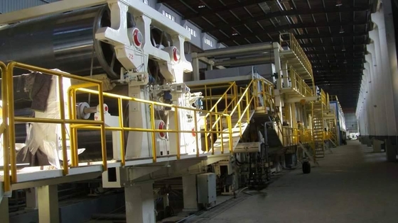 Máquinas de fabricação de papel Kraft 4600mm 500t Pulpa de madeira