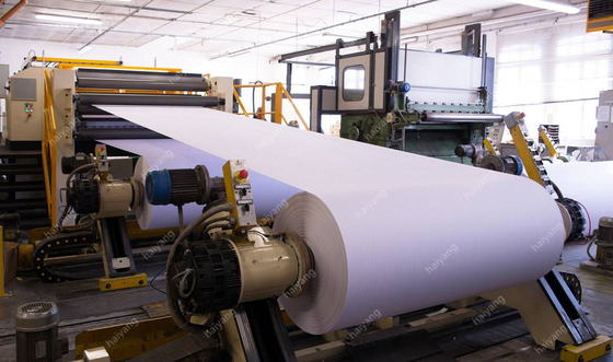 Impressão de papel pneumática da cópia A3 que escreve fazendo a máquina 2400 milímetros de polpa do bagaço