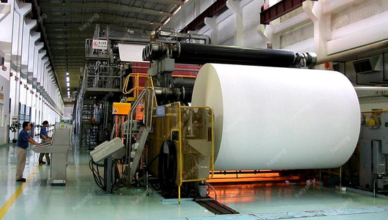 Impressão de papel pneumática da cópia A3 que escreve fazendo a máquina 2400 milímetros de polpa do bagaço