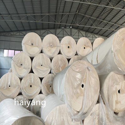 Linha de produção polpa de bambu do lenço de papel do guardanapo de 23 G/M 300m/Min do rolo enorme