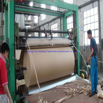 Linha de produção modelo do papel de embalagem do cartão de 2500mm 120 toneladas pelo dia
