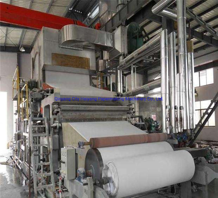 Imprimindo a máquina ondulada 1092mm 10T/D 550m/Min da fatura de papel