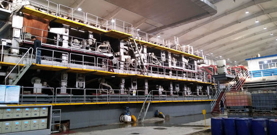3200mm pneumáticos 80t/D 40m/Min Kraft Paper Making Machinery