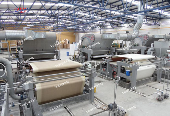 o forro de 2800mm Kraft corrugou a polpa de madeira do OEM da máquina da fatura de papel