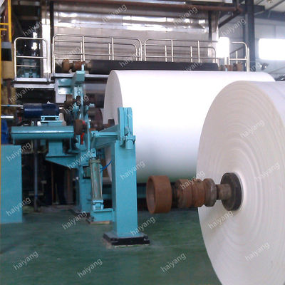 Máquina 1575mm 300m da polpa do bagaço da fatura de papel higiênico do rolo enorme/minuto