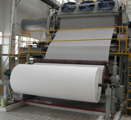 Máquina 3200mm 60t 343KW da fatura de papel de rolo do tecido da grande escala