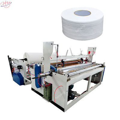 Toalete de alta velocidade e lenço de papel de alta qualidade do elevado desempenho que cortam &amp; máquina 400m/Min do rebobinamento