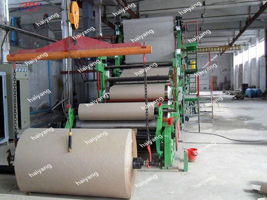 Linha de produção de fatura ondulada 600m da máquina do papel de embalagem de Haiyang/minuto 6200mm