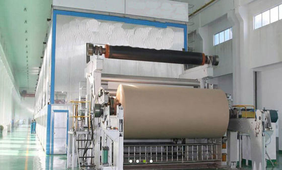 Linha de produção de fatura ondulada 600m da máquina do papel de embalagem de Haiyang/minuto 6200mm