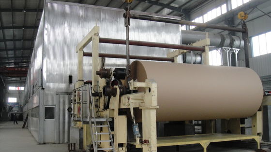 Maquinaria Fluting 3600mm 150m/Min da fatura de papel de Kraft da eficiência elevada