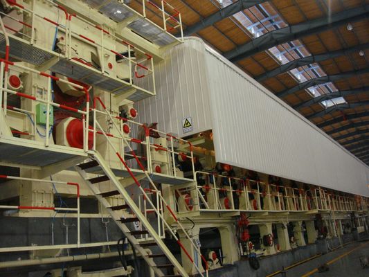 A produção 500Tons diária personalizada corrugou a máquina da fatura de papel da caixa
