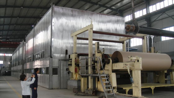 Linha de produção de fatura reciclagem corrugada 5200mm da máquina do papel de embalagem do desperdício