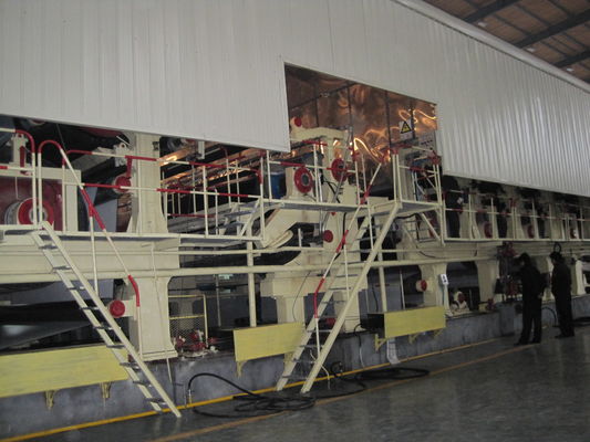 4500mm Linha de produção de papel Kraft máquina de fabricação 380m/min