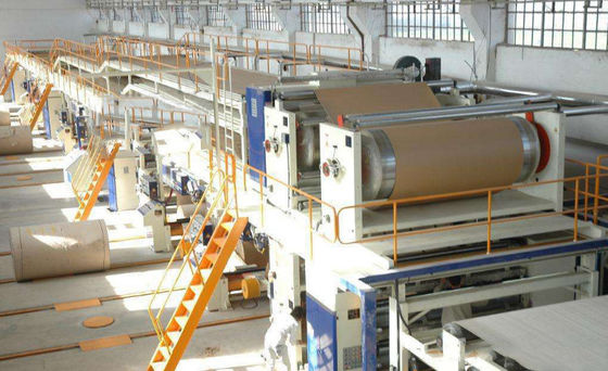 Máquina de Fabricação de Papel de Artesanato Máquina de Testes de Papel Kraft Liner 500T/D 5200mm