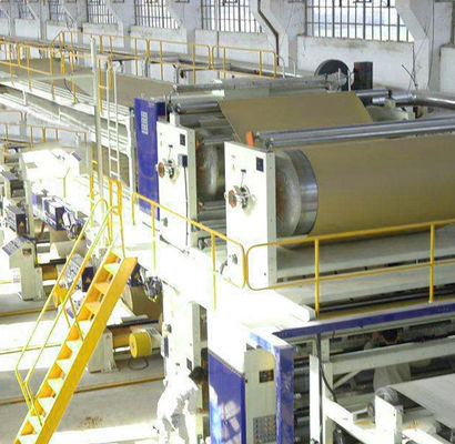Máquina de Fabricação de Papel de Artesanato Máquina de Testes de Papel Kraft Liner 500T/D 5200mm
