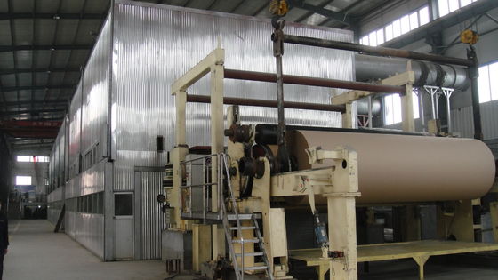 equipamento de 600m/Min Craft Paper Making Machine para a produção de Kraft