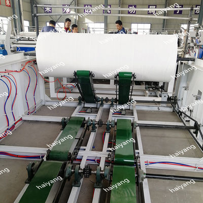 Vendas da fábrica que rebobinam a máquina de papel do rebobinamento da talhadeira/máquina de gravação de alta velocidade de Rewinder do lenço de papel de toalete