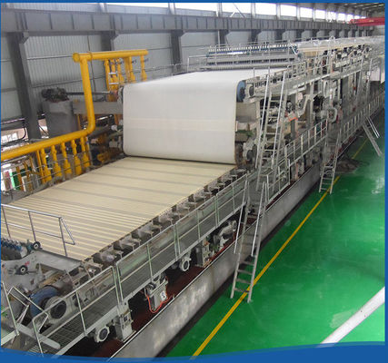 Máquina de Fabricação de Papel Kraft de Resíduos de Cartão 2200mm 100-220g/m2
