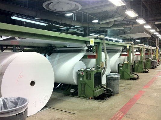 Máquina de papel da cultura do fio do Fourdrinier modelo 50 de 2400 - de 5400mm - 300Tons pelo dia