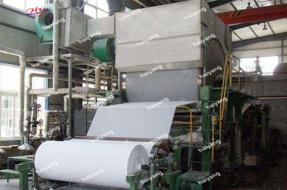 Máquina de papel reciclada de máquina de papel higiênico papelada de alta velocidade crescente