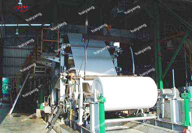linha de produção enorme pequena do Virgin de Rolls da máquina de lenço de papel de 1092mm