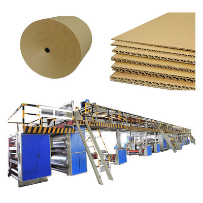fabricação da fábrica do de alta capacidade da máquina de papel 200TPD do cartão ondulado de 3600mm