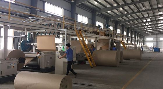60-250 medidores Min Corrugated Cardboard Production Line