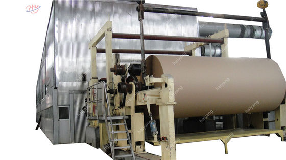 150 m/min Máquina de esmagamento de papel Kraft 4300 mm Pulpa virgem
