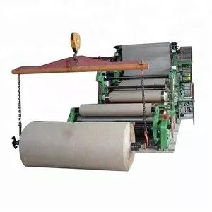 máquina 220gsm 2600mm de 500m/Min Carton Kraft Paper Making