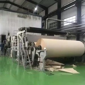 150m/Min Kraft Paper Making Machinery para Fluting 50T/D 3400mm
