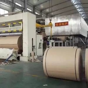 Máquina de fabricação de papel kraft ondulado