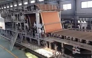 3200 mm Máquinas de papel kraft reciclado Fabricação industrial de alta resistência para fábrica de papel