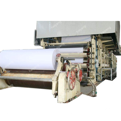 Máquina de fabricação de papel de resíduos de 3200 mm, fábrica de Haiyang 150m/min