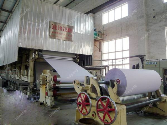 máquina da fatura A4 de papel de 5400mm polpa de bambu/polpa 550m do bagaço/minuto
