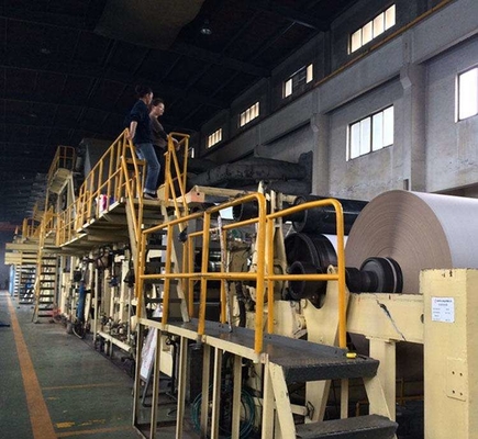 Placa de papel frente e verso totalmente automático que faz a máquina 200GSM da fábrica Haiyang